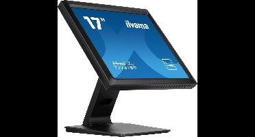 iiyama ProLite T1731SR-B1S computer monitor 43,2 cm (17") 1280 x 1024 Pixels SXGA LCD Touchscreen Zwart
