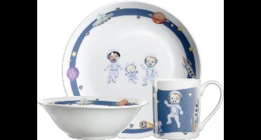 Leonardo AVVENTURA Set Kinderservies Ruimte - 3delig