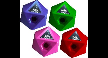 Maximus Feed & play - ø 23,5 cm - Paarden speelgoed - Paardenbal - Geschikt voor traktaties - Kubus - Groen