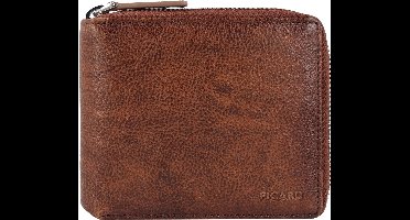 PICARD Portemonnee Hans 1 Zip Wallet Tabak Bruine