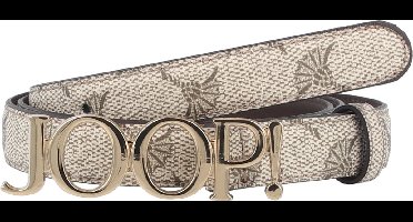 Joop! Logo riem - Dames - 80 cm - offwhite-olive