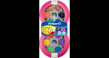 Pelikan dekverfdoos Space+ 735 SP/12 - magenta - 12 kleuren