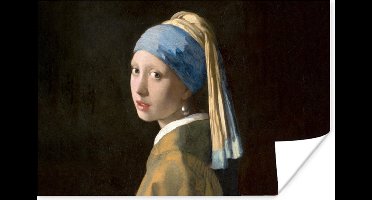 Poster Meisje met de parel - Schilderij - Oude meesters - Vermeer - 30x20 cm