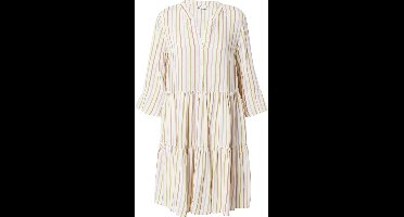 Tom Tailor Printed Babydoll Mini Jurk Wit XL Vrouw