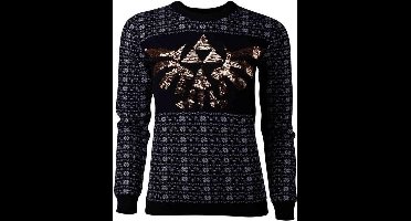 Difuzed Zelda Kersttrui Maat XS - Zwart