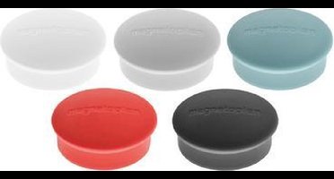 magnetoplan Magneet Discofix Mini 1664601 20mm grijs 10 st./pack.