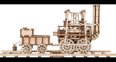 Eco-Wood-Art Locomotief - Houten Modelbouw