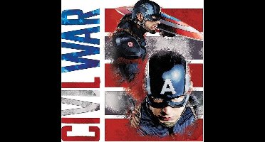 CAPTAIN AMERICA CIVIL WAR - Canvas 40X40 - Split