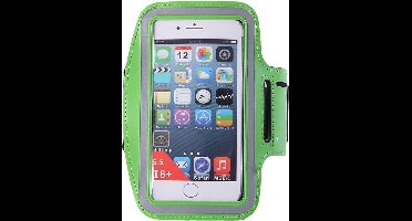 Hardloop Armband Telefoon | Geschikt voor Samsung Galaxy A56 / A36 / A54 / A55 / A34 / A35 | Hardloop Armband | Sport Hardloopband | Hardloop Telefoonhouder | Groen