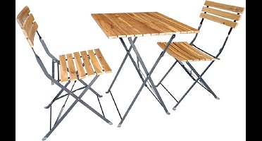 Buitengewoon Boet - Bistroset - France - Hout - Staal