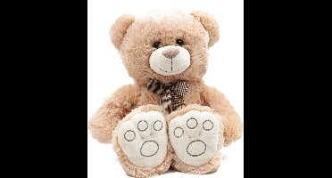 PIA Soft Toys - Pluche Knuffel Beer - bruin - 40 cm