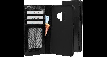Mobiparts Excellent Wallet Case geschikt voor Samsung Galaxy S9 - Zwart
