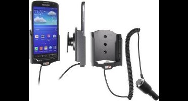 Brodit actieve houder met autolader voor Samsung I9295 Galaxy S4 Active