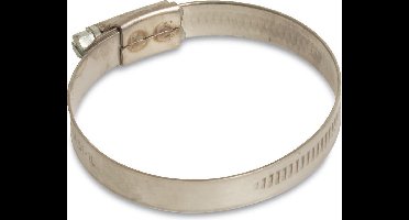 Mega Wormschroefslangklem staal gegalvaniseerd 8 mm x 12 mm type W1 12 mm, per 20 stuks