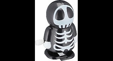 Verhaak Figuur Skelet Halloween 4 Cm Zwart/wit