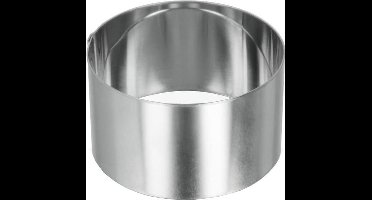 Metaltex Multifunctionele Kookring 10 Cm Rvs Zilver