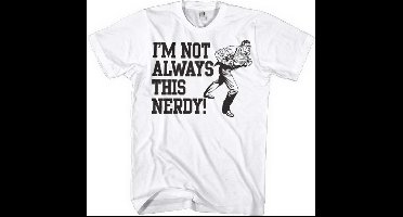 DC Comics Superman Heren Tshirt -S- I'm Not Always This Nerdy Wit