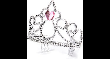 Vegaoo - Prinsessen diadeem voor volwassenen en kinderen