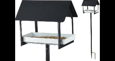 Esschert Design - Vogelvoederhuisje Op Paal - 19 x 29 x 126 cm