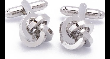 Manchetknopen - Knoop Robuust met Vierkant Touw