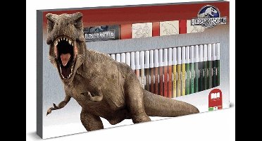 Stiften En Stempelset Dino Jurassic Worl