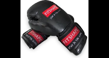 Fitshape kick/bokshandschoenen Puncher Kevlar zwart