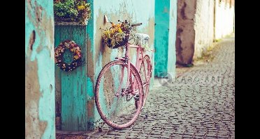 Afbeelding op acrylglas - Vintage Fiets