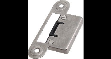 HMB Verstelbare Sluitplaat Loop 706430 Lange lip RVS