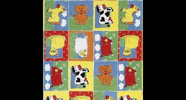 Inpakpapier Boerderijdieren - 30 t/m 100 cm breed / 200 meter per rol |variant: 50 cm / 200 mtr.