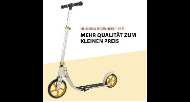 HUDORA Big Wheel Step 215 Scooter - Sand