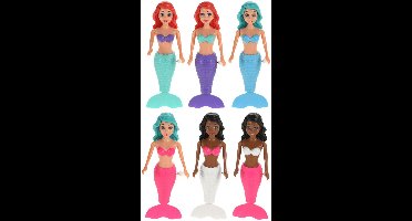 Zeemeermin Opwindfiguur, 18cm