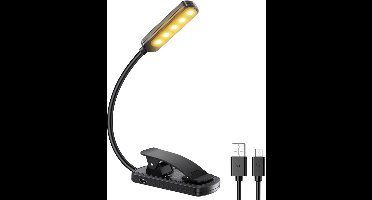 Leeslampje Volwassenen - Bureaulamp - Tafellamp -Zwart