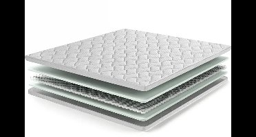 Beddenscout24 Luxe Hybride Micropocket topper 11cm - 180x210 cm