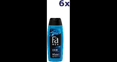 6x Fa Men Kick Off 2in1 Shower Gel 250 ml