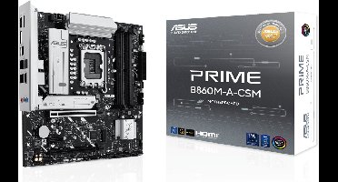 ASUS PRIME B860M-A-CSM - Moederbord - Micro-ATX - Intel B860 - LGA 1851