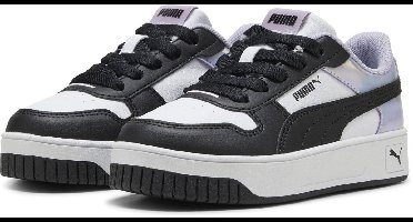 PUMA Carina Street Space belle PS Meisjes Sneakers - PUMA White-PUMA Black-Lilac Crush