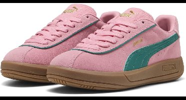 PUMA Puma Club Klassika SD Dames Sneakers - Pinkscape-Wild Green-PUMA Gold