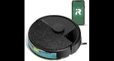 iRobot Roomba 105 Combo - 2-in-1 robotstofzuiger en dweil - 7KPa - LiDAR-navigatie - Tapijtdetectie - 4 zuigniveaus