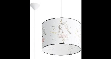 Sollux Lighting Hanglamp Princess - 95x40x40cm - E27 - veelkleurig - PVC