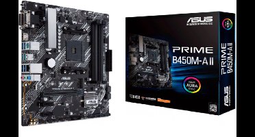 ASUS PRIME B450M-A II AMD B450 Socket AM4 micro ATX