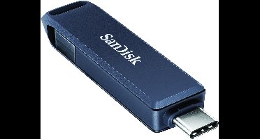 SanDisk iXpand USB flash drive 128 GB USB Type-C / Lightning 3.2 Gen 1 (3.1 Gen 1) Blauw