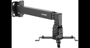 SpeaKa Professional SP-PWM-100 Beamer-wandbeugel Draaibaar, Kantelbaar, Zwenkbaar Afstand tot de muur (max.): 600 mm Zw