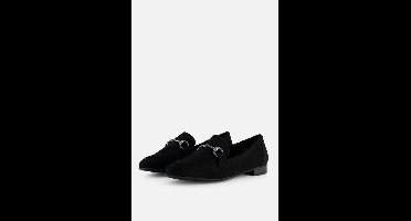 Marco Tozzi Instappers zwart Textiel - Dames - Maat 40