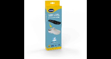 Scholl Memory Cushion Antistatisch Inlegzolen PRO voor Klomp Clog Evo Unisex - Zwart