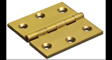 DX SMAL SCHARNIER 50X50 MM MESSING VASTE MESSING PEN