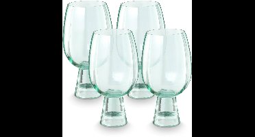 vtwonen Retro Wijnglazen - voor Rode Wijn - Glazen set van 4 - 430ml