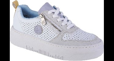 Rieker Sneakers M1905-80, Vrouwen, Wit, Sneakers, maat: 39