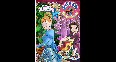 Disney Princess kleurboek met stickers - 16 kleurplaten in het thema kerst - knutselen - kleuren - tekenen - creatief - verjaardag - kado - cadeau