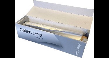 Aluminiumfolie in cutterbox, 44 cm breed, 150 mtr | Inhoud: 1 stuks