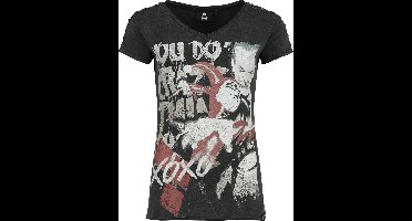 Batman Harley Quinn & Joker Dames T-shirt - zwart - XL